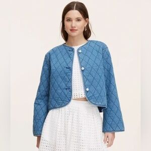 Kate Spade x Target Quilted Denim Jacket
